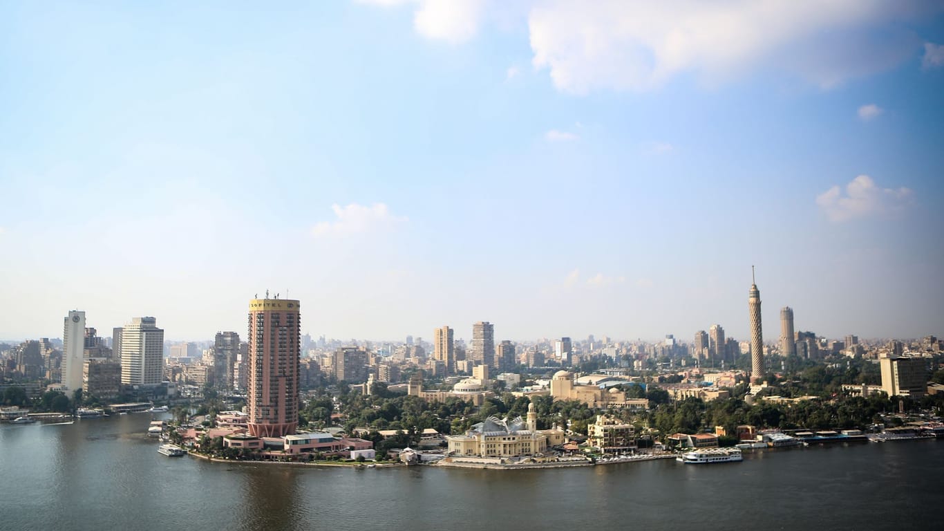 Nil in Kairo