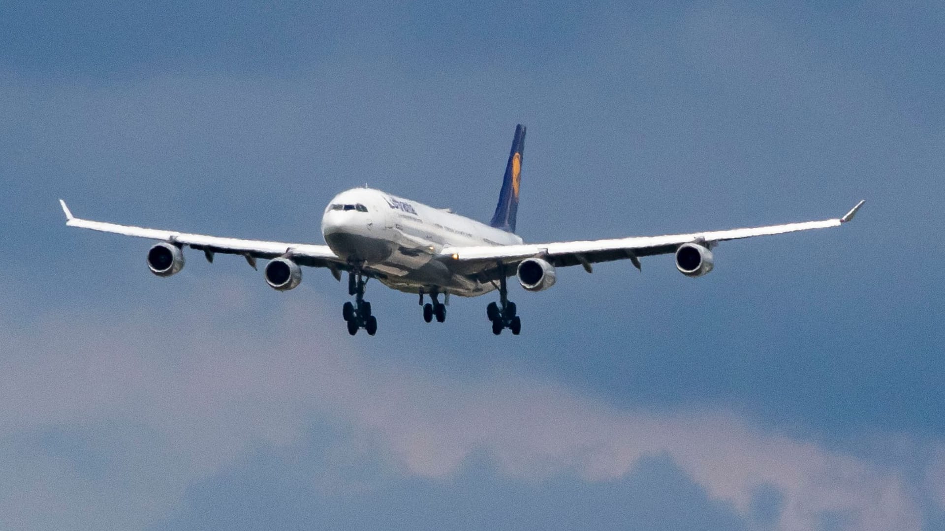 Lufthansa Airbus A340 (Archivbild): Notlandung wegen eines medizinischen Notfalls.