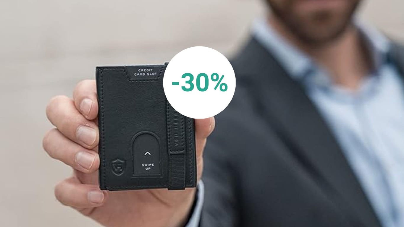 Alternative zum klassischen Portemonnaie: Amazon reduziert ein handliches Slim Wallet radikal.