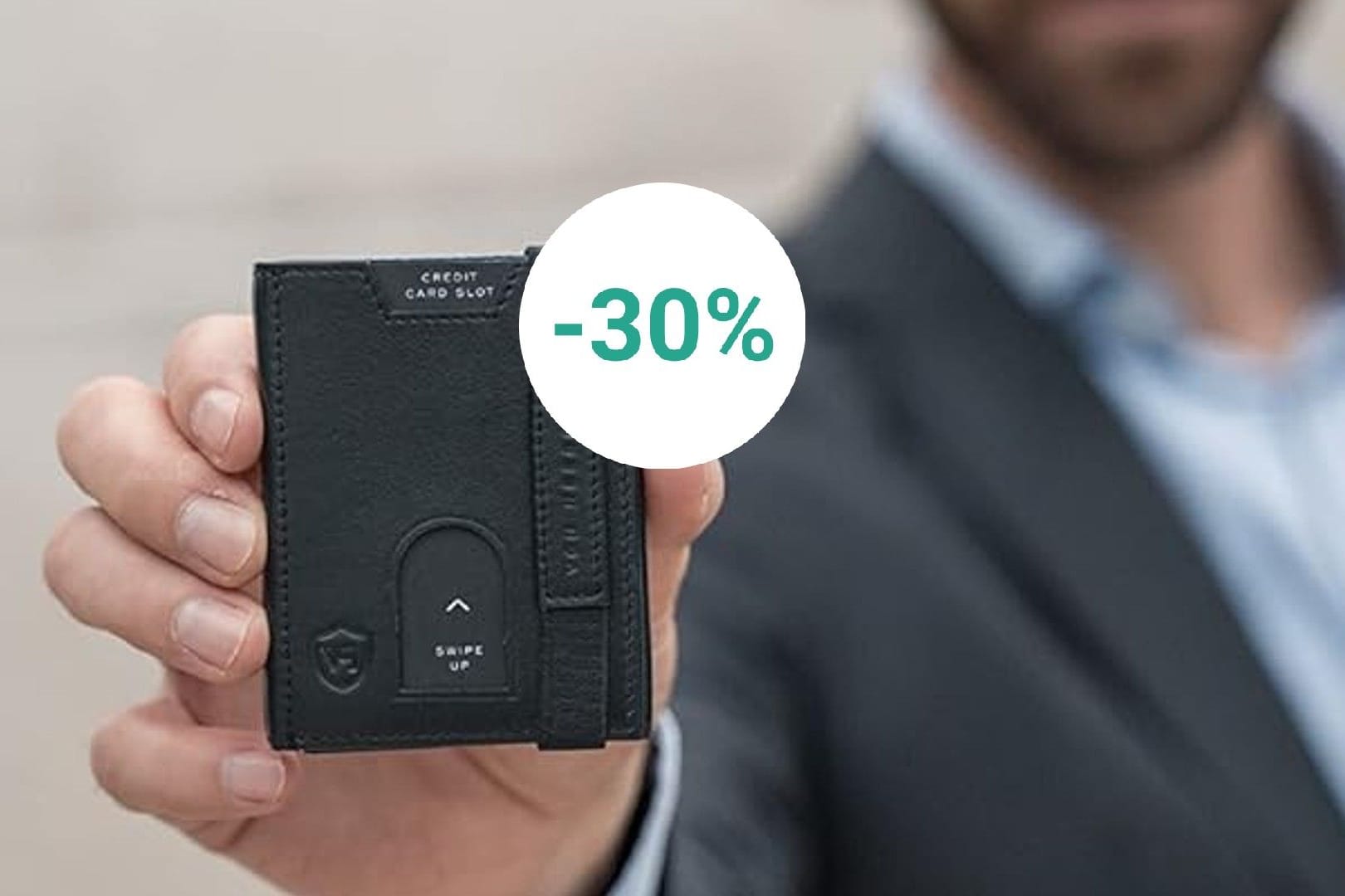 Alternative zum klassischen Portemonnaie: Amazon reduziert ein handliches Slim Wallet radikal.