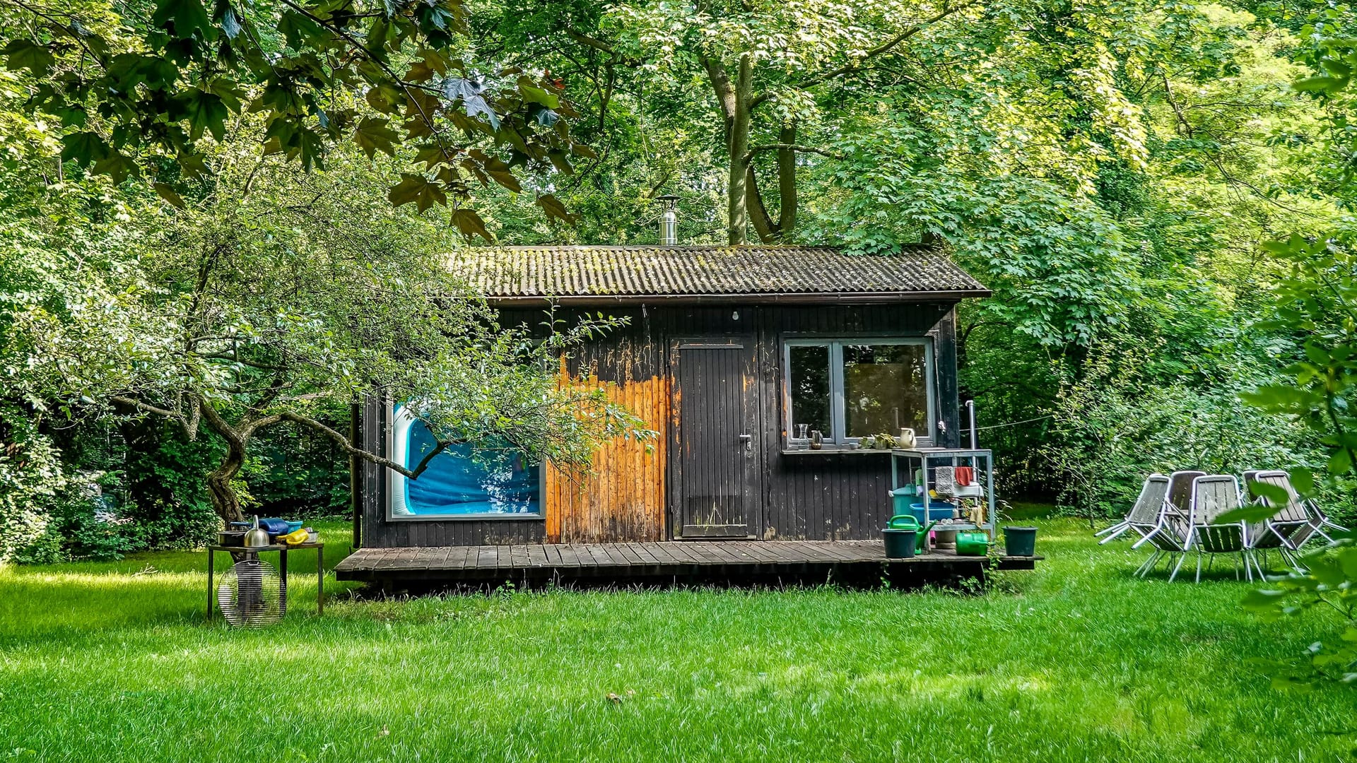 Ein Wochenendhäuschen (Symbolbild): Der künftige Bewohner muss auf Luxus verzichten. Ein Wochenendhäuschen (Symbolbild): Der künftige Bewohner muss auf Luxus verzichten.