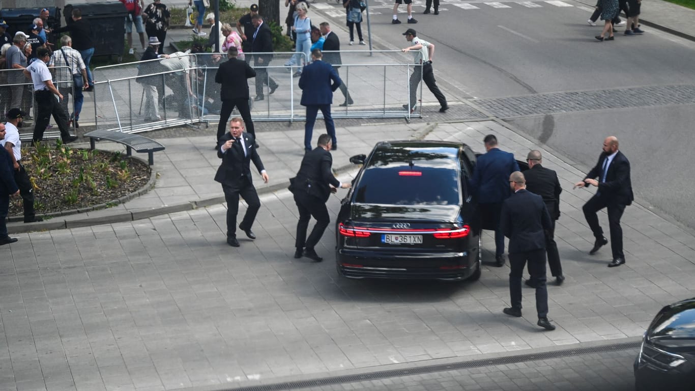 Shooting incident after Slovak government meeting in Handlova