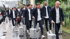 Anreise im Wolkenbruch: Nagelsmann startet EM-Finetuning