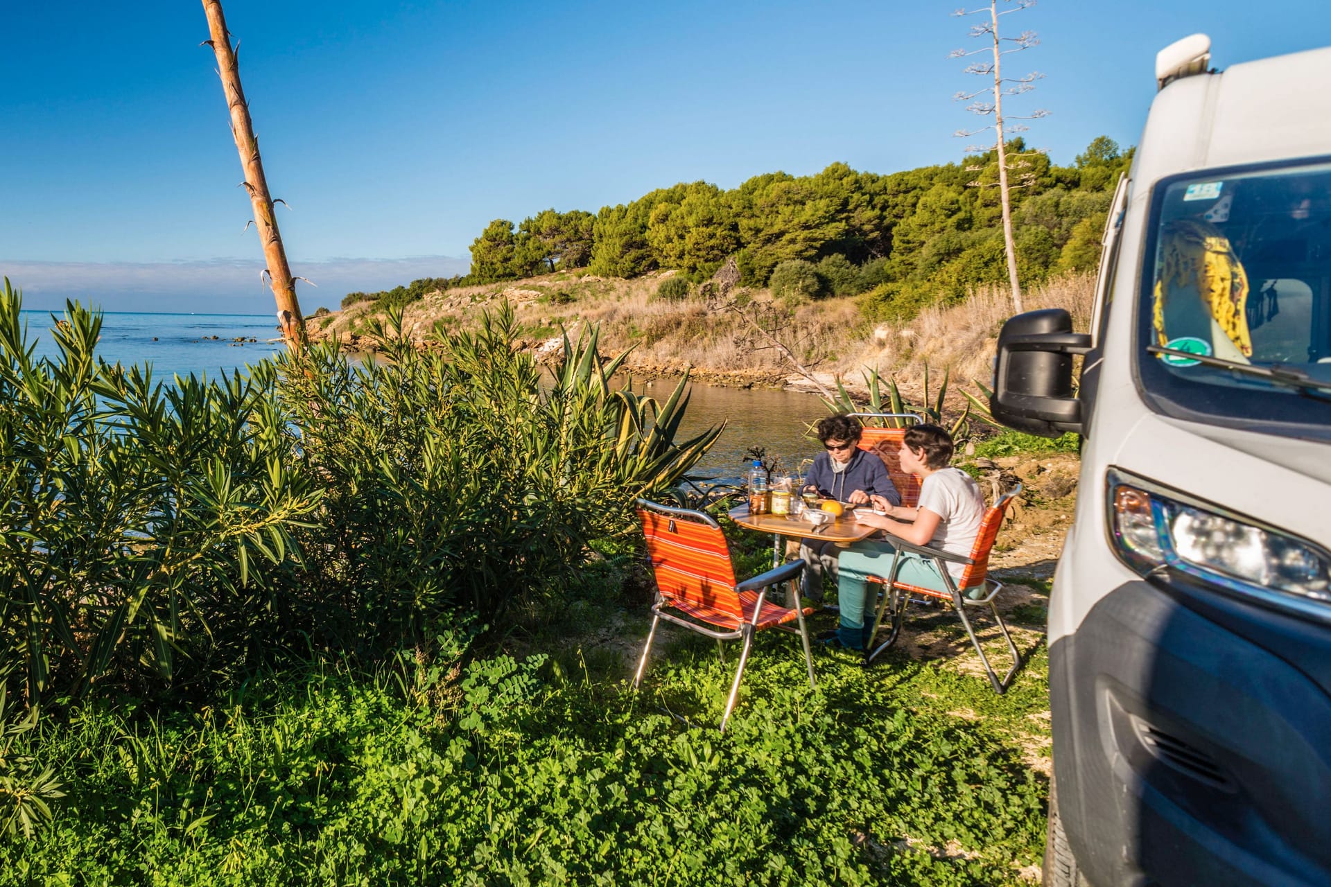 Camping-Idylle: Für manchen endet sie, wenn das verbrauchte Wasser entsorgt werden muss.