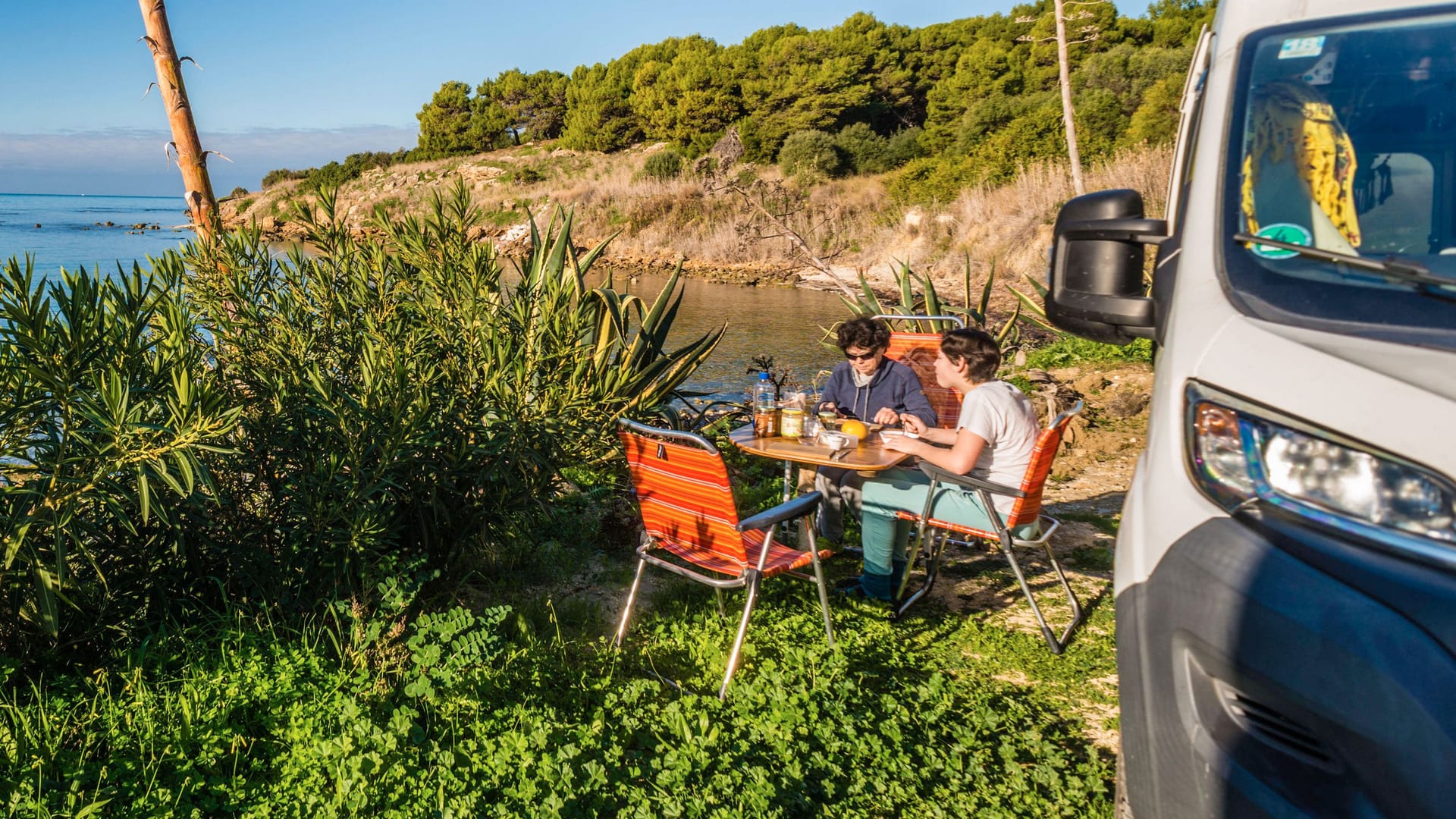 Camping-Idylle: Für manchen endet sie, wenn das verbrauchte Wasser entsorgt werden muss.