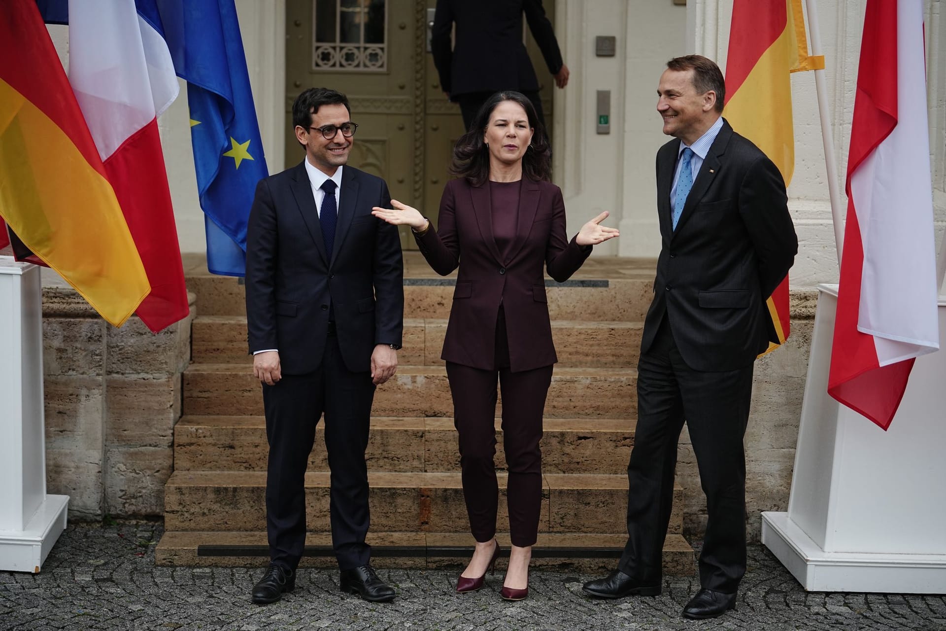 Außenministertreffen Deutschland, Frankreich, Polen