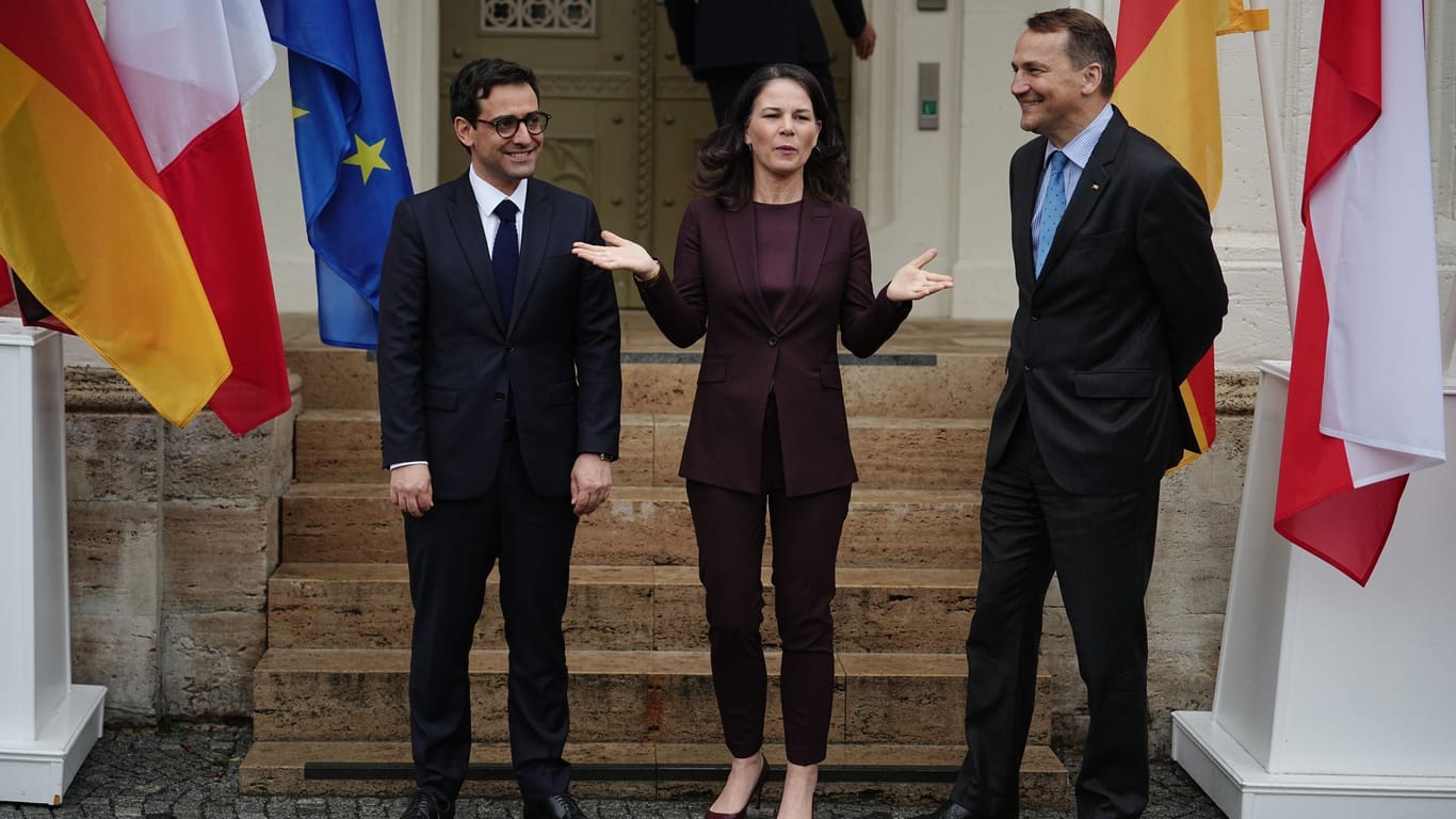 Außenministertreffen Deutschland, Frankreich, Polen