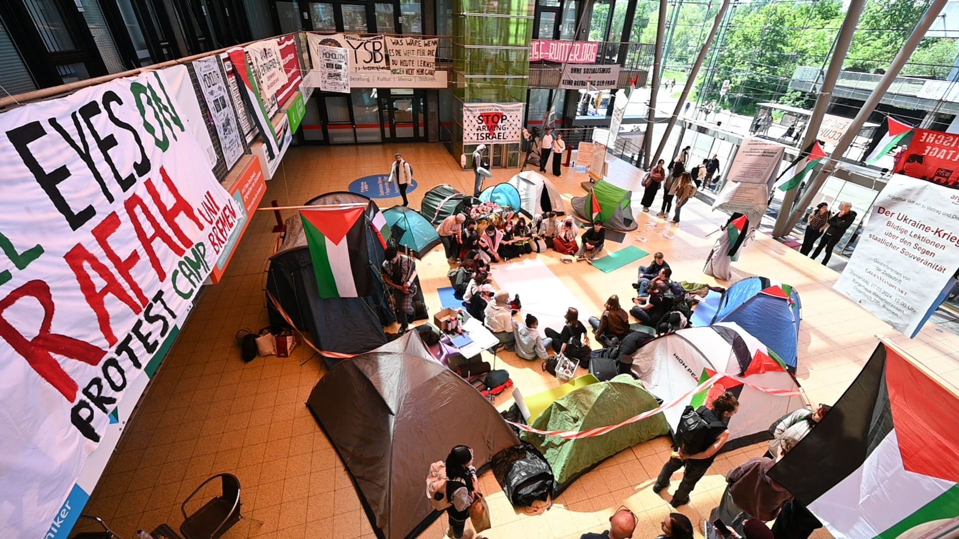 Protest Uni Bremen