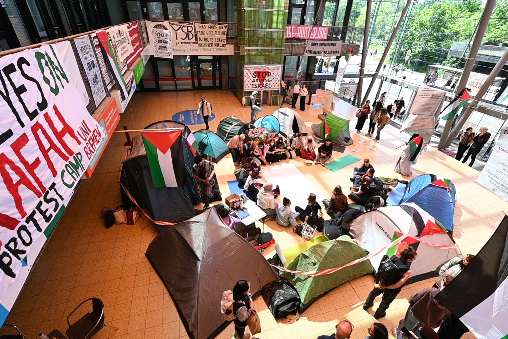 Protest Uni Bremen