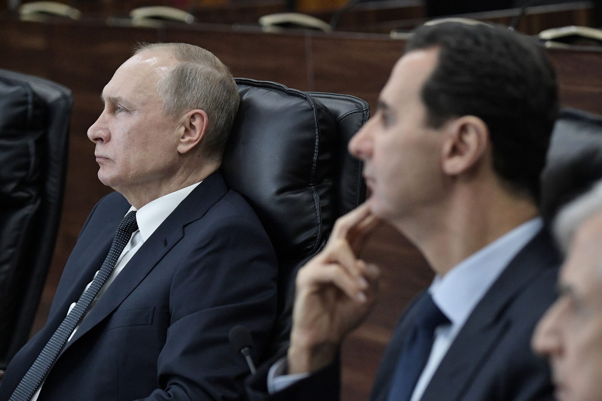 Wladimir Putin und Baschar al-Assad: Seit seiner Flucht aus Syrien war über Assads Aufenthaltsort gerätselt worden.