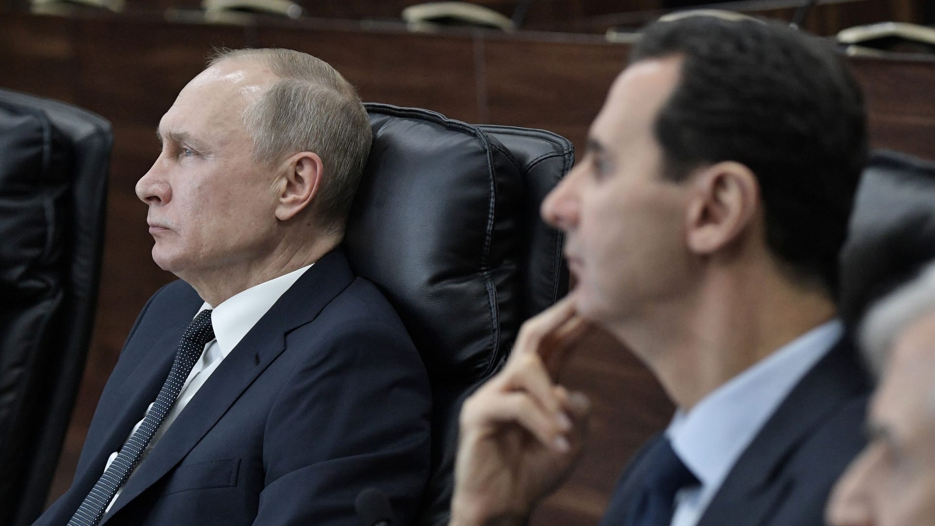 Wladimir Putin und Baschar al-Assad: Seit seiner Flucht aus Syrien war über Assads Aufenthaltsort gerätselt worden.