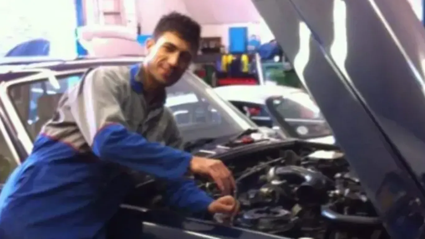 2012 arbeitete Barzan Majeed als Mechaniker im britischen Nottingham.