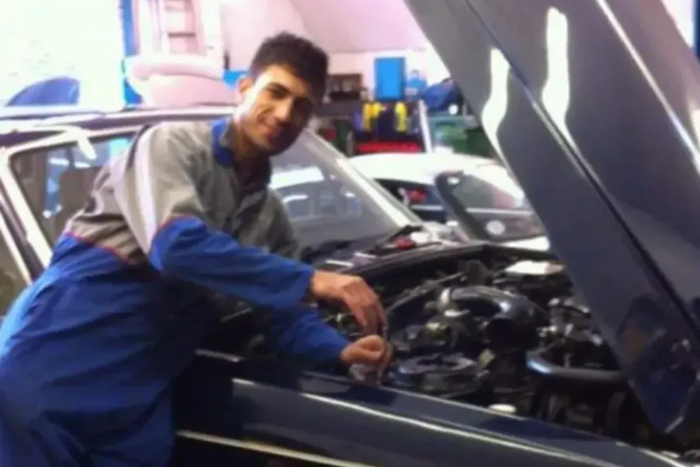 2012 arbeitete Barzan Majeed als Mechaniker im britischen Nottingham.
