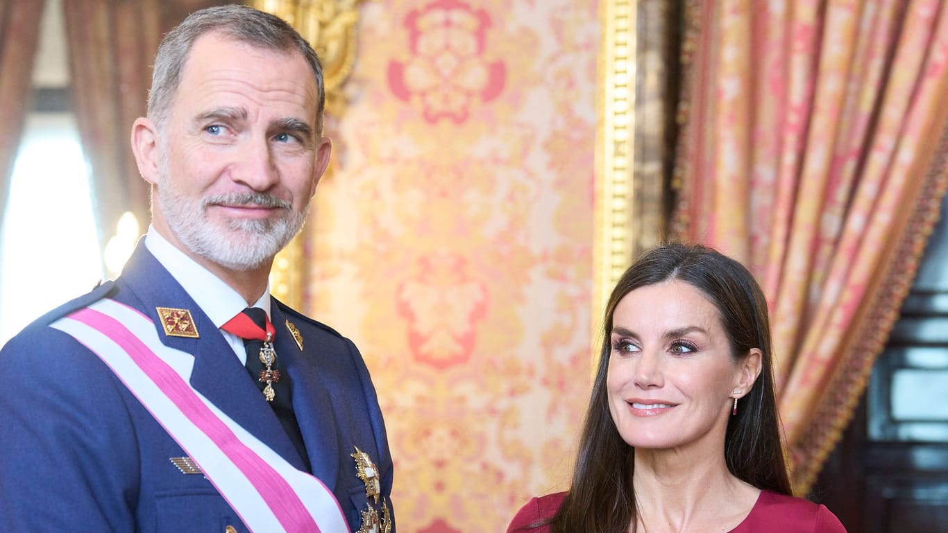 Felipe und Letizia von Spanien: Das Königspaar trat vor 20 Jahren vor den Traualtar.