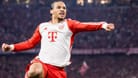 Leroy Sané jubelt: In der kommenden Saison gehen wahrscheinlich gleich fünf deutsche Teams in der Champions League an den Start.