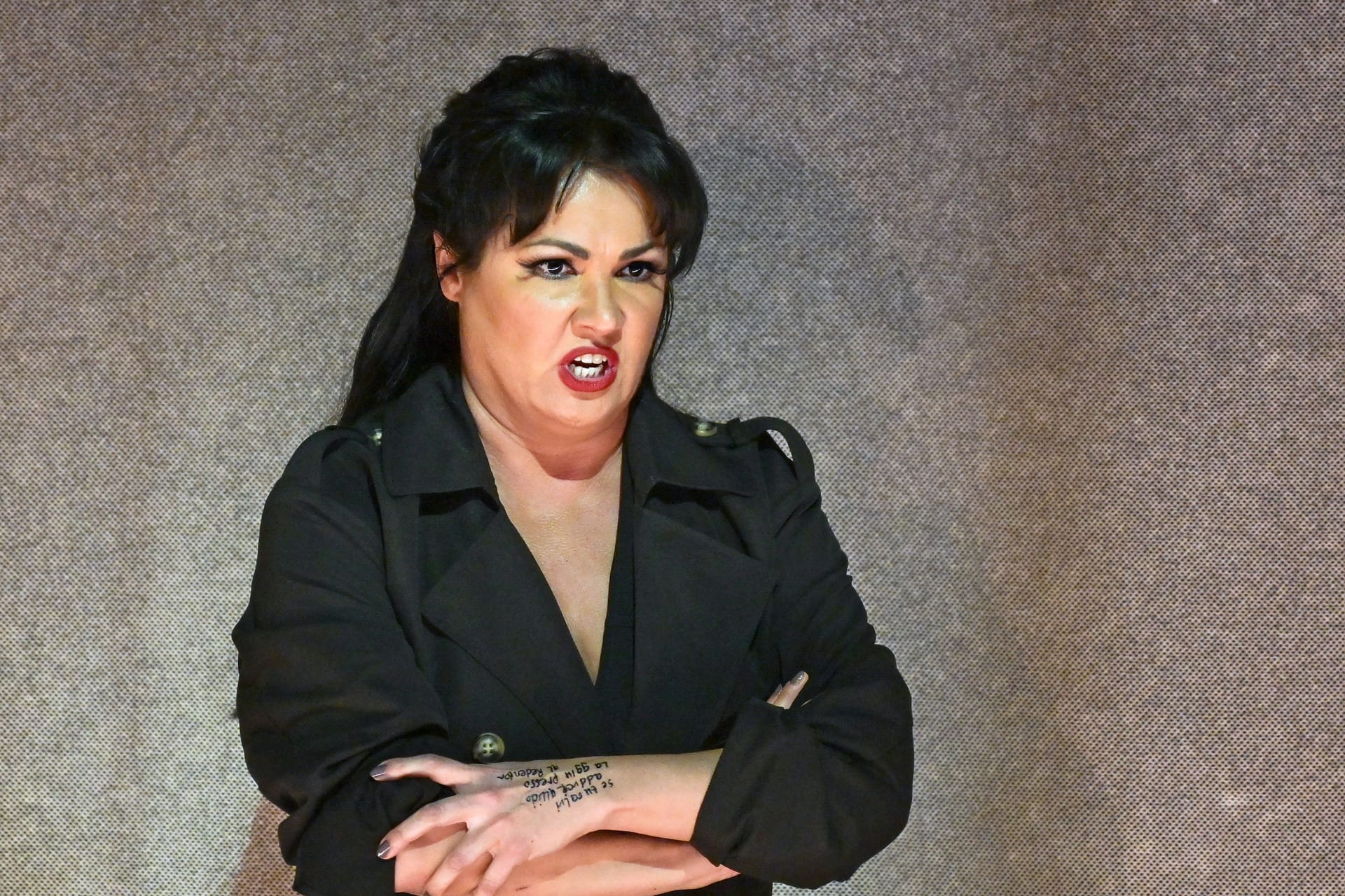 Anna Netrebko (Archivbild): Gegen den russischen Opernstar gab es in Wiesbaden Proteste.