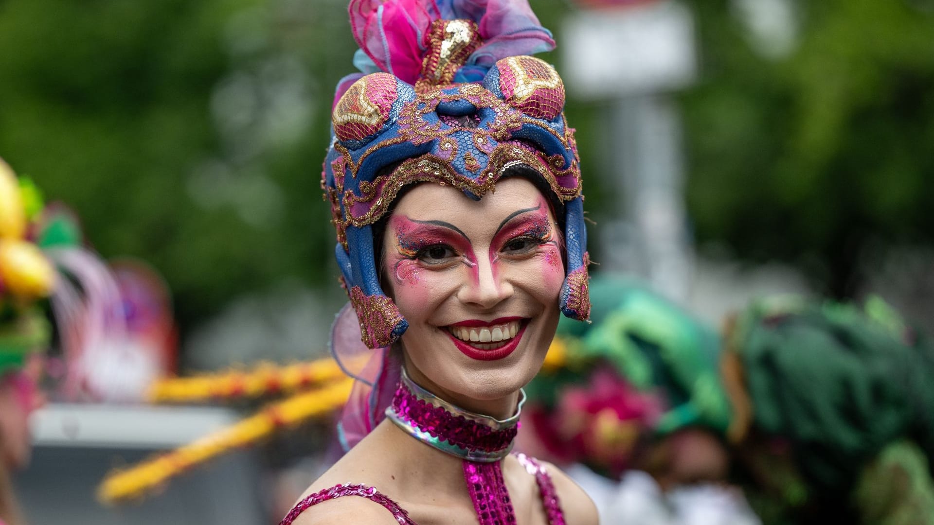 Parade zum Karneval der Kulturen