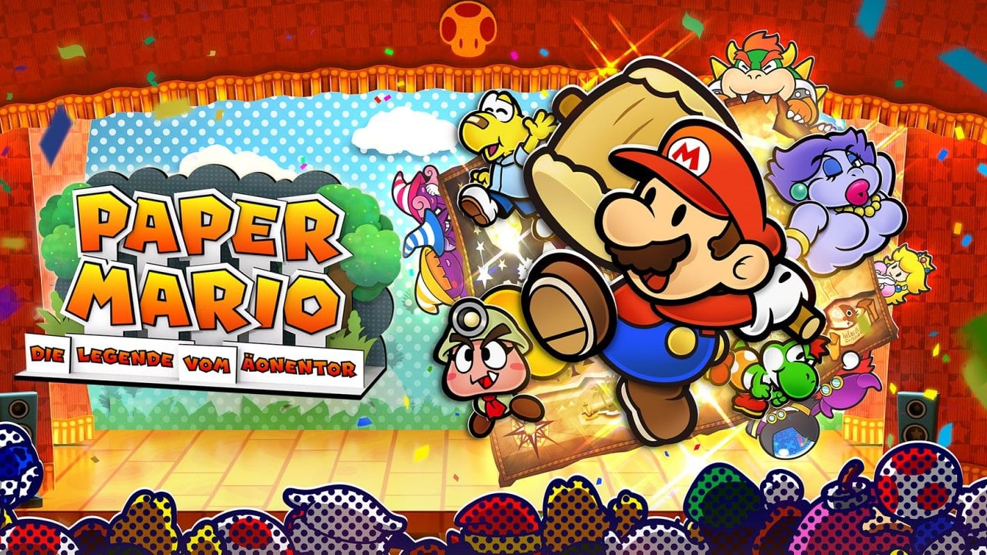 "Paper Mario: Die Legende vom Äonentor": Das Spiel ist das Remake eines GameCube-Klassikers aus dem Jahr 2004.