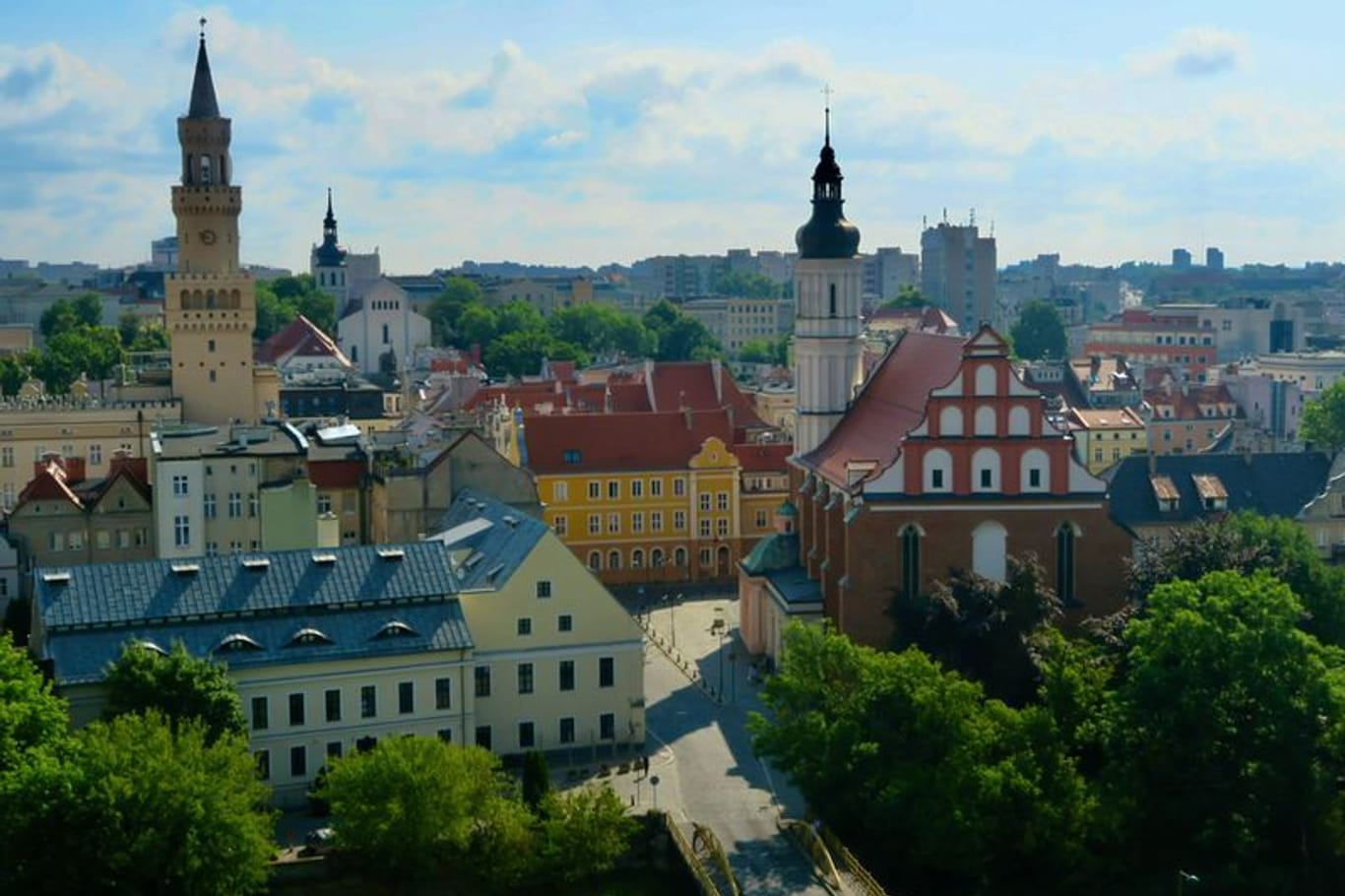 Oppeln (Opole) ist die Hauptstadt der gleichnamigen polnischen Woidwodschaft.