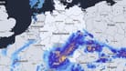Das t-online Niederschlagsradar: Auch hier werden für Baden-Württemberg starke Regenfälle prognostiziert.