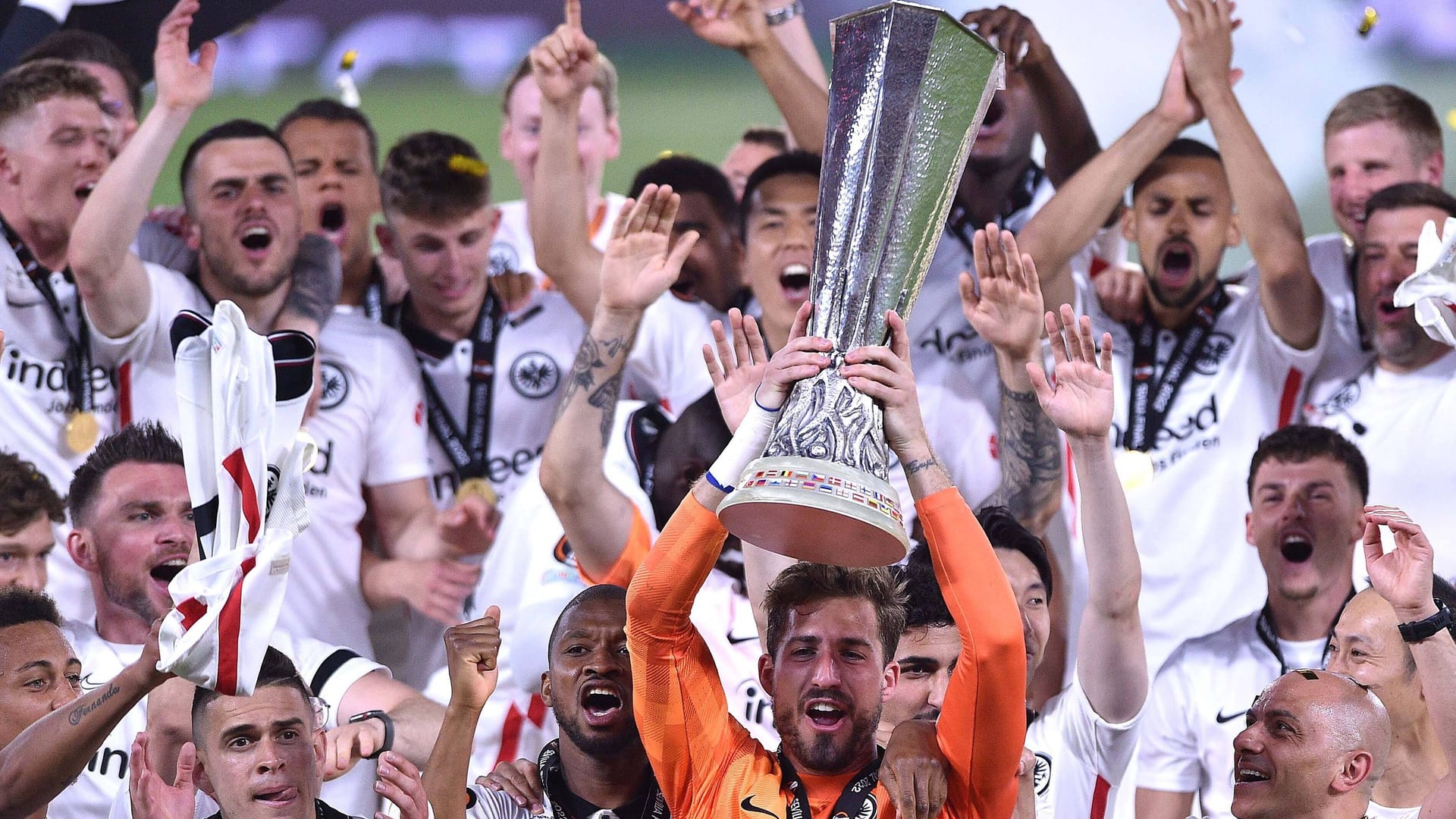 2022 gewann Eintracht Frankfurt in Sevilla die Europa League.