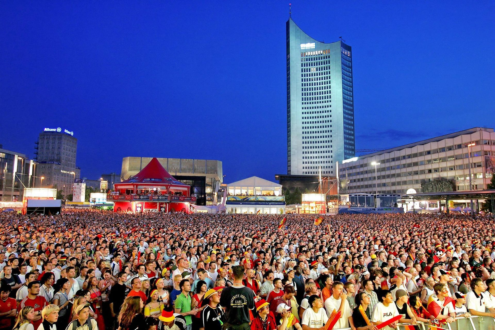 Public Viewing in Sachsen