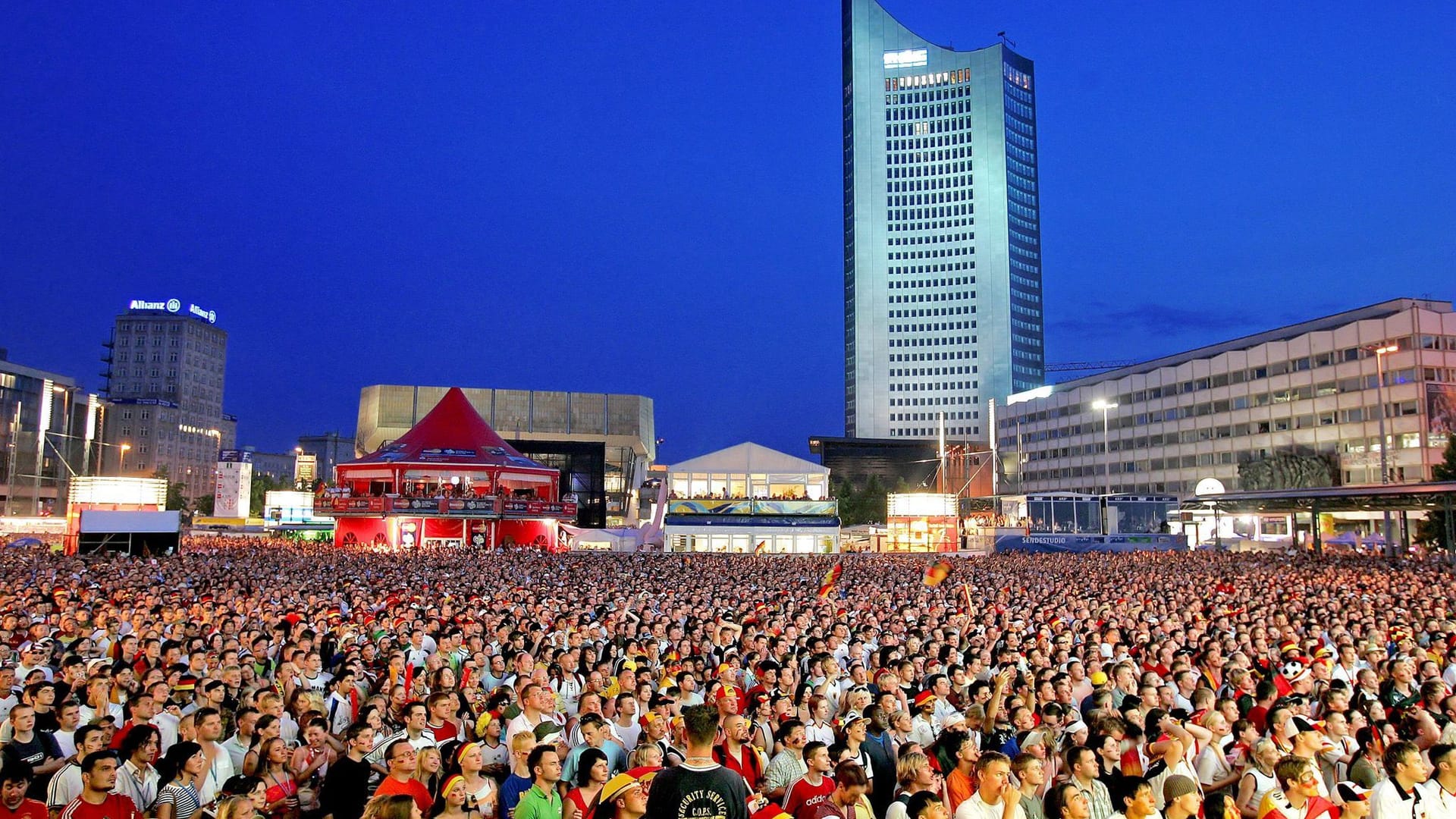 Public Viewing in Sachsen