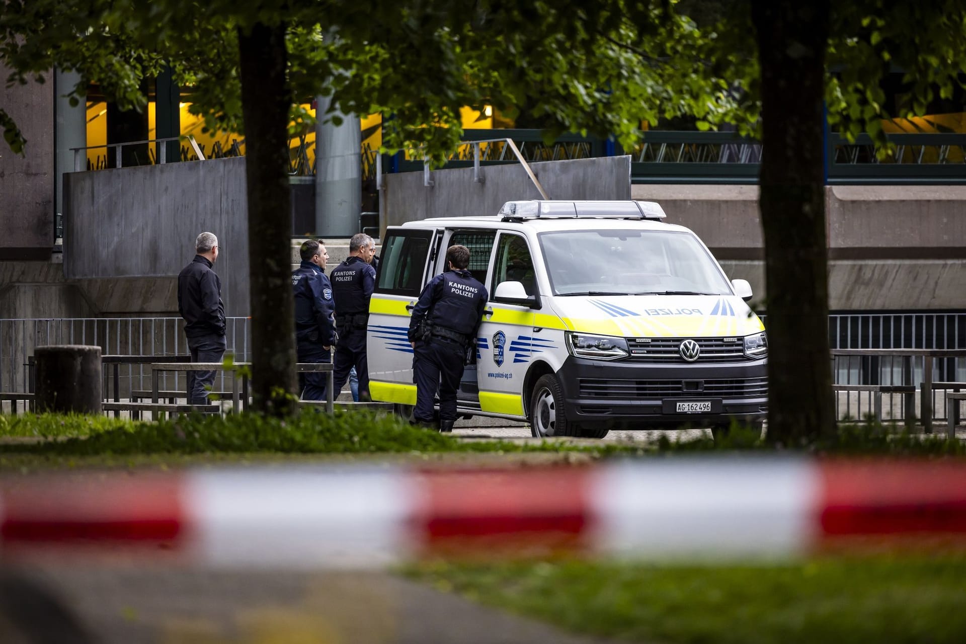 Großeinsatz der Schweizer Polizei