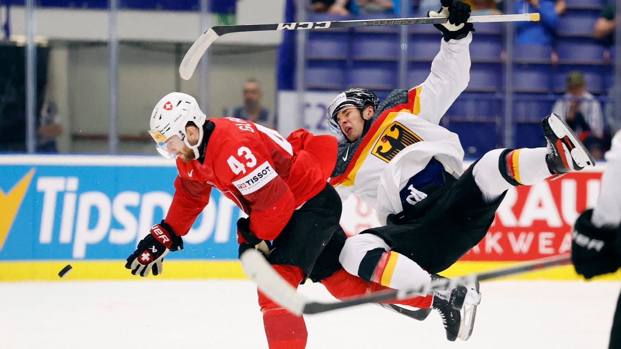 Eishockey-WM: DEB-Team scheitert im Viertelfinale an der Schweiz