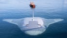 Die Mantarochen-Unterwasserdrohne: Die USA haben die Drohne getestet.