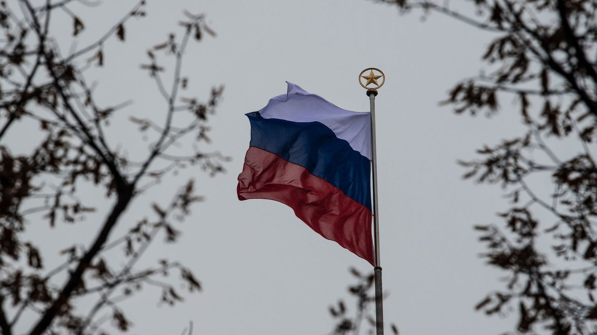 Russische Flagge