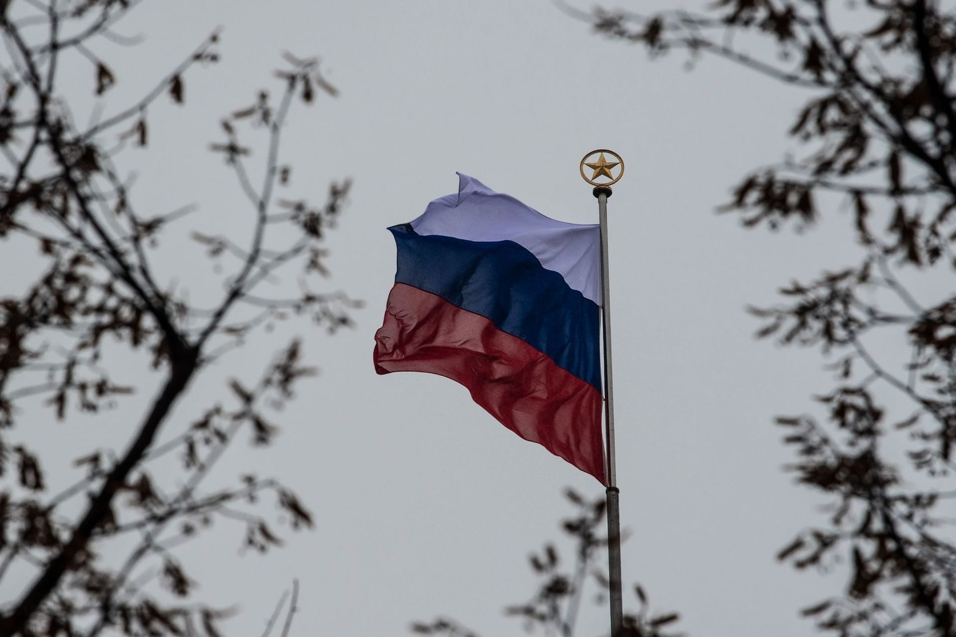 Russische Flagge