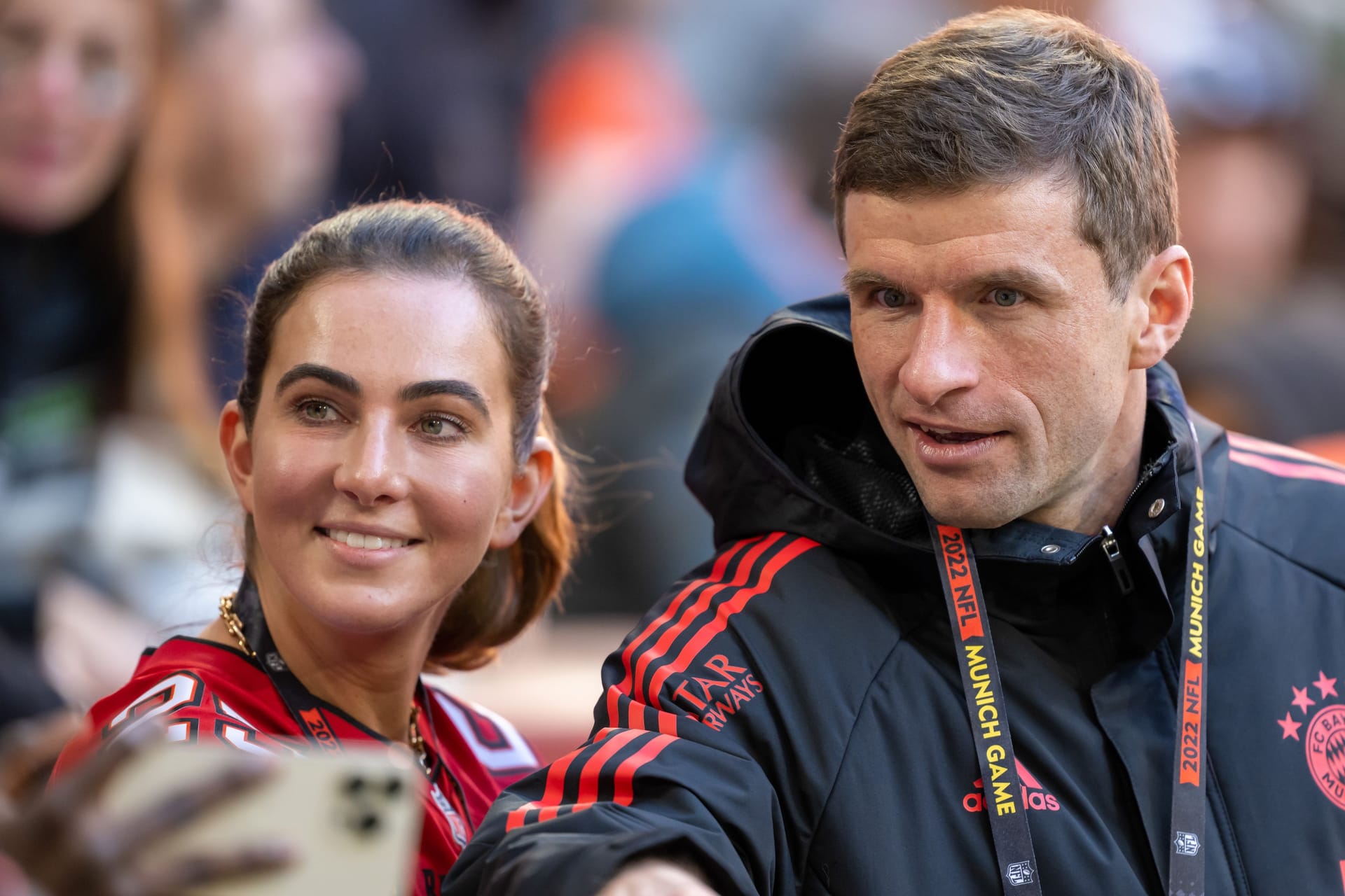 Lisa und Thomas Müller: Das Paar ist seit 2009 verheiratet.