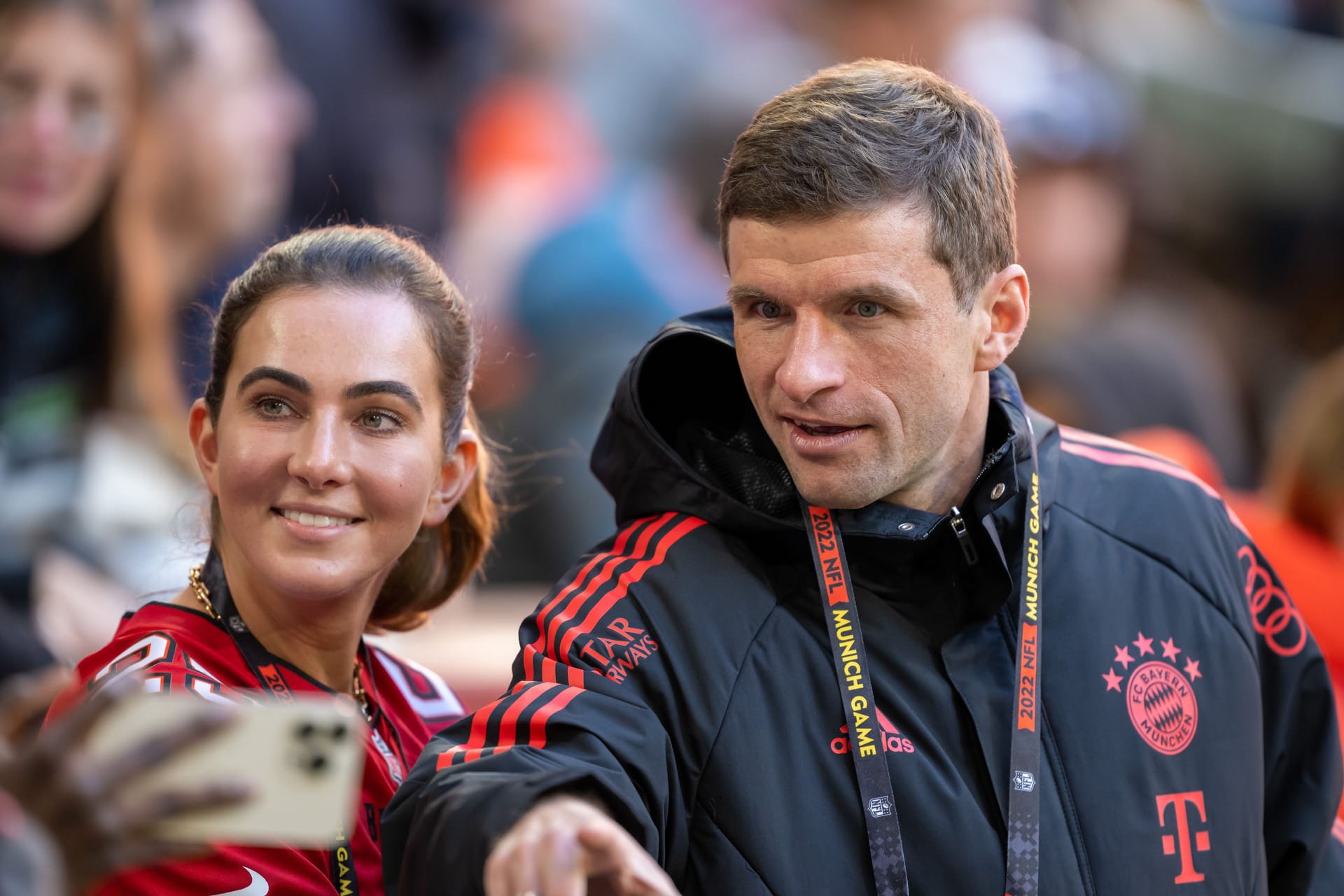 Lisa und Thomas Müller: Das Paar ist seit 2009 verheiratet.