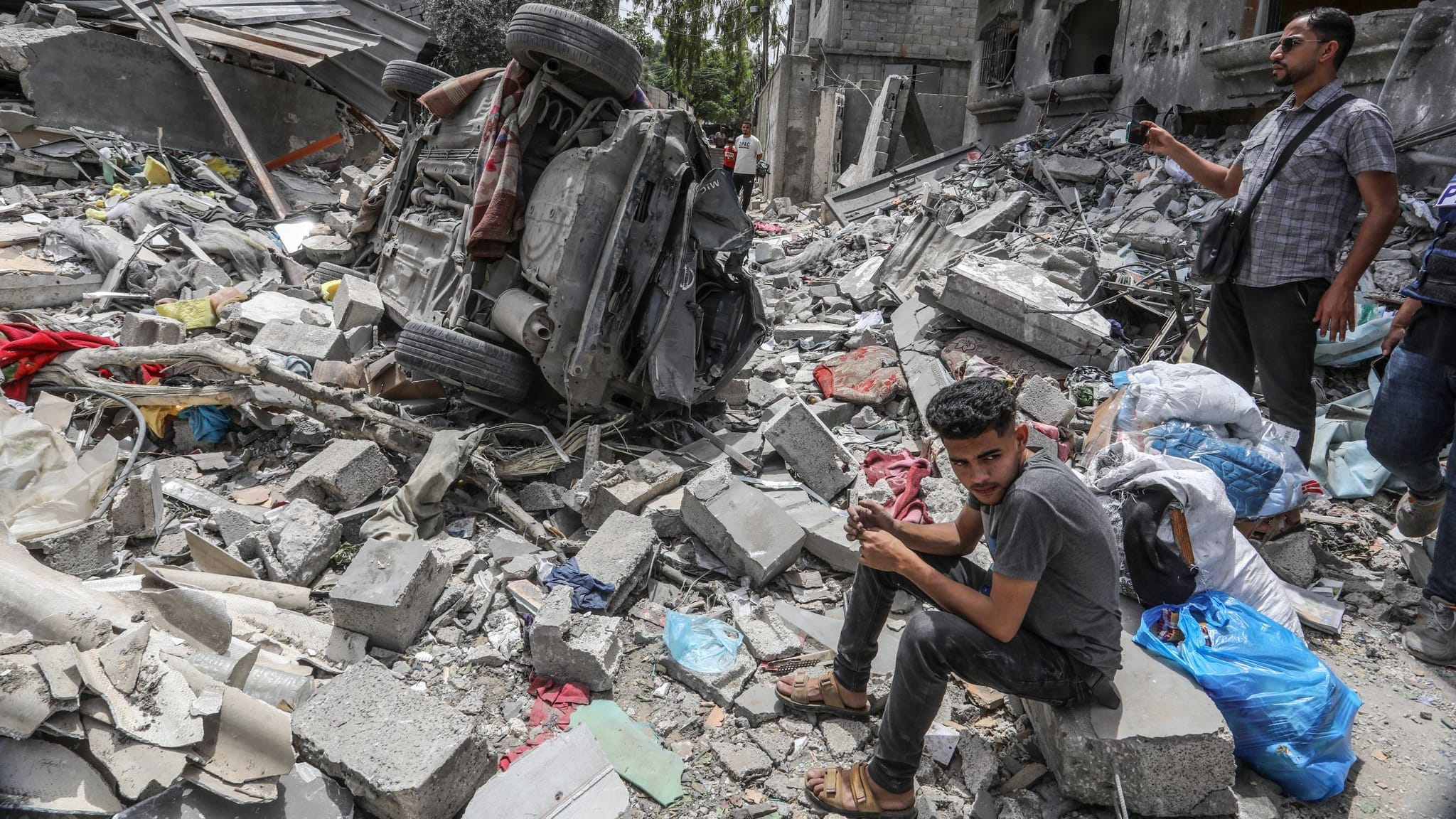 Israel-Gaza-Krieg: Berichte über Tote nach israelischem Luftangriff