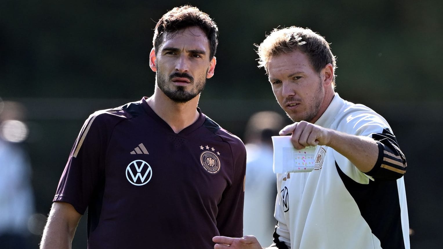 Mats Hummels und Julian Nagelsmann