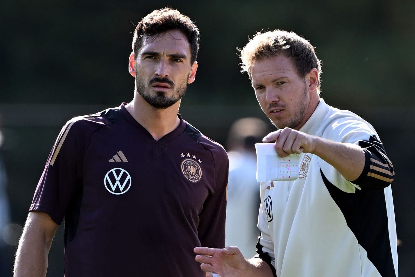 Mats Hummels und Julian Nagelsmann