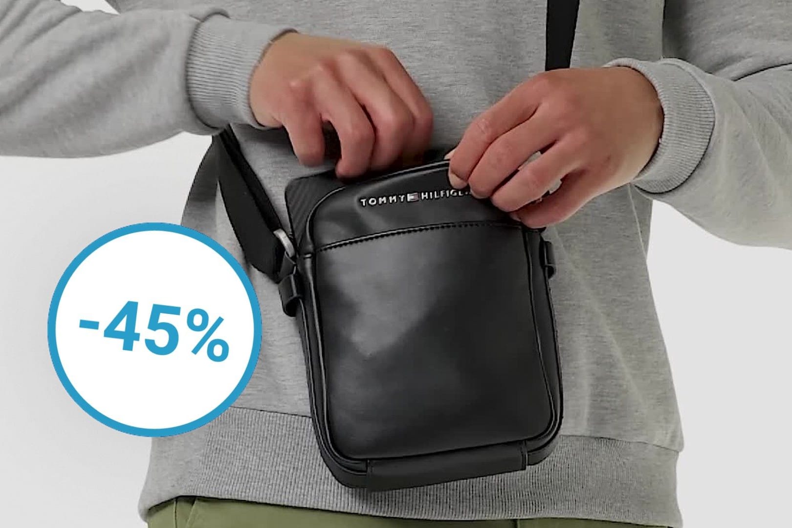 Bei Amazon sind aktuell praktische Taschen für Herren von Marken wie Hilfiger, Levi's, Eastpak oder Bugatti im Sale stark reduziert.