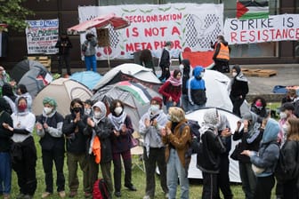 Protest an FU Berlin