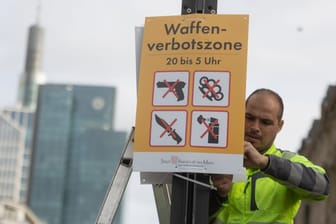 Waffenverbotszone in Frankfurt