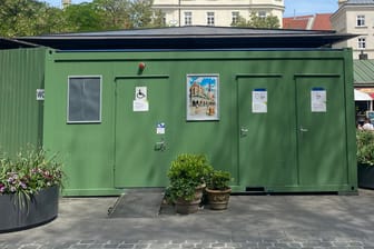 Bei den öffentlichen Toiletten am Viktualienmarkt gibt es keine Geschlechtertrennung mehr.