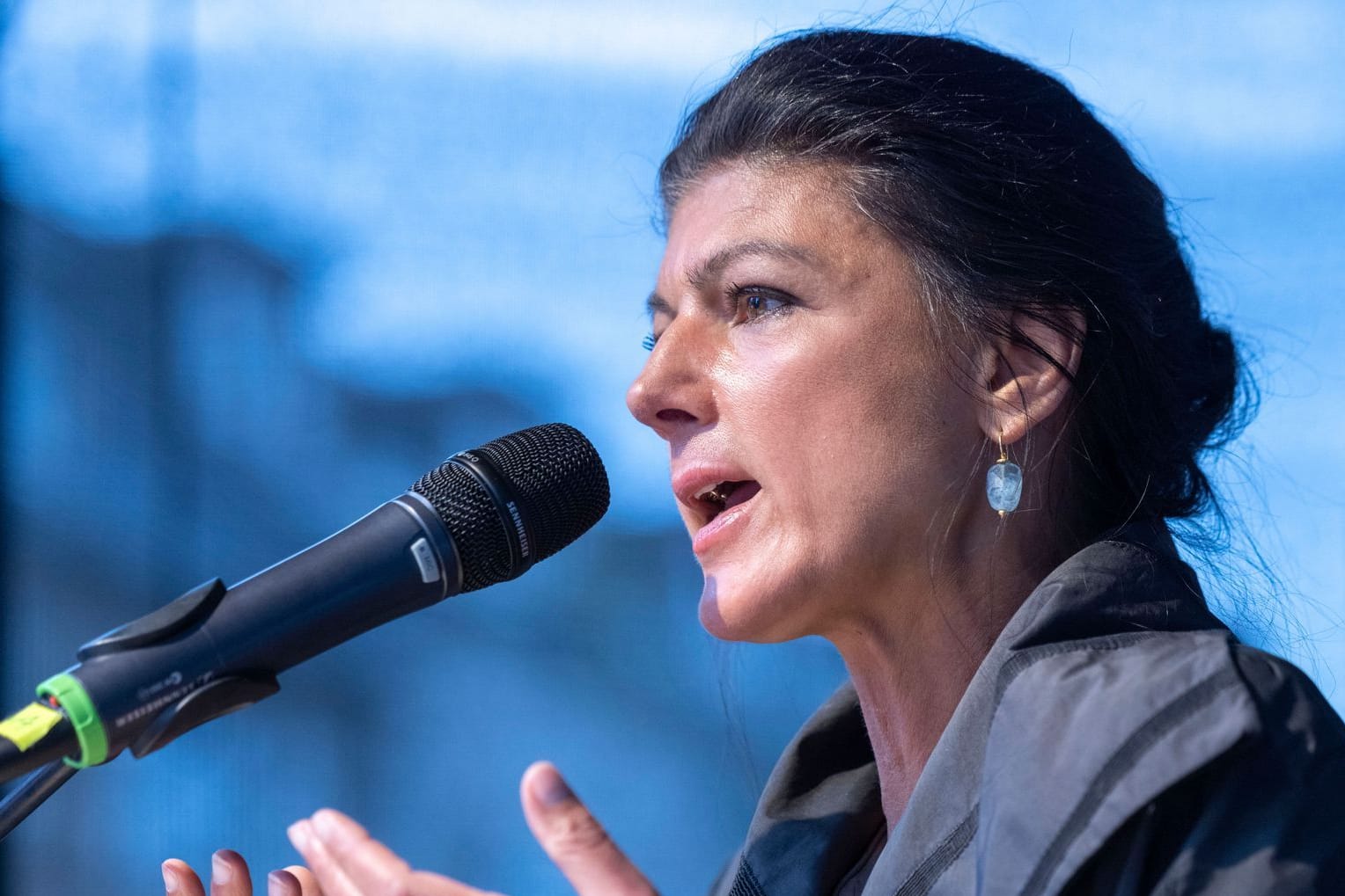 Sahra Wagenknecht (Archivbild): Die ehemalige Linken-Politikerin hatte im Januar 2024 ihre eigene Partei gegründet.