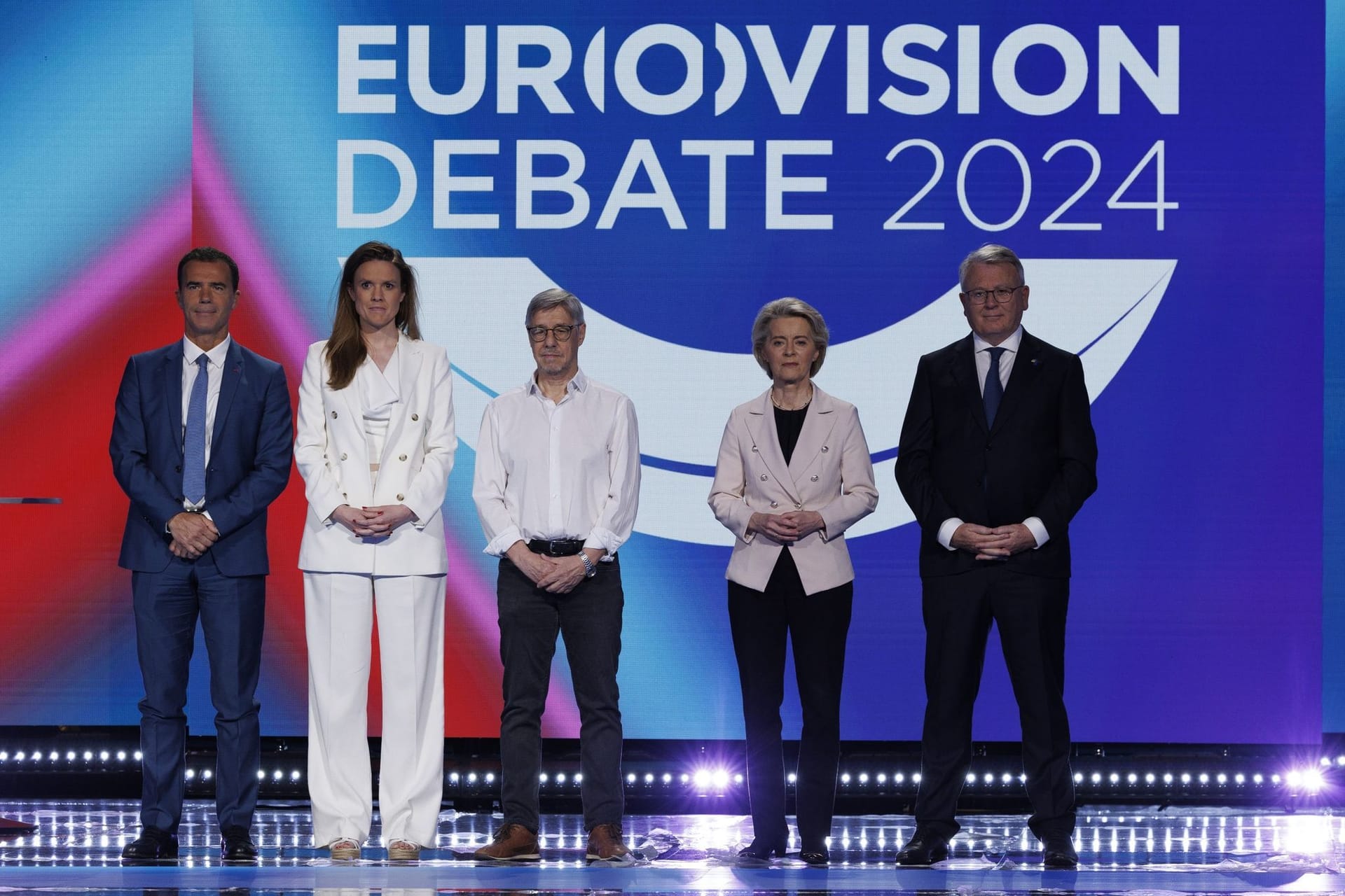 Spitzenkandidaten-Debatte vor Europawahl in Brüssel