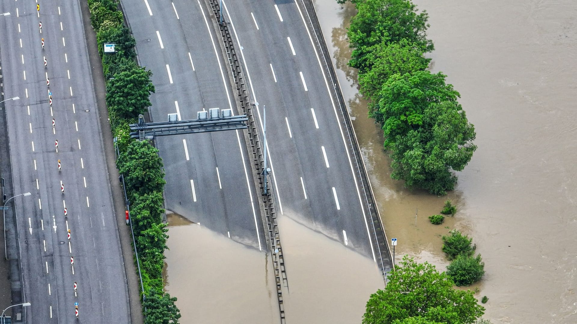 Hochwasser im Saarland - Saarbrücken Hochwasser im Saarland - Saarbrücken