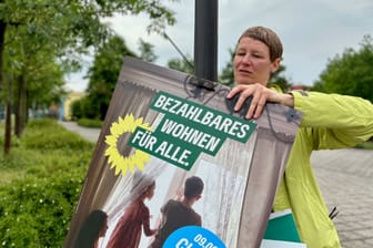 Claudia Kurzweg: Womit eine grüne Einzelkämpferin im sächsischen Wahlkampf zu kämpfen hat.