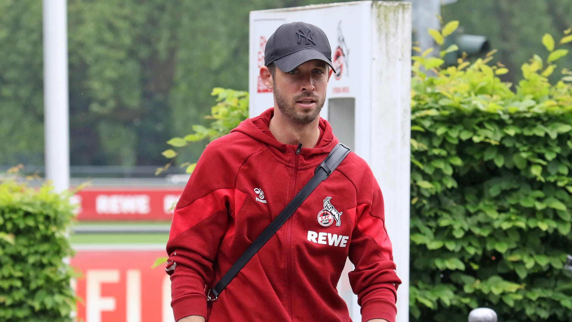 Mark Uth am Freitag vor der Abreise nach Heidenheim.