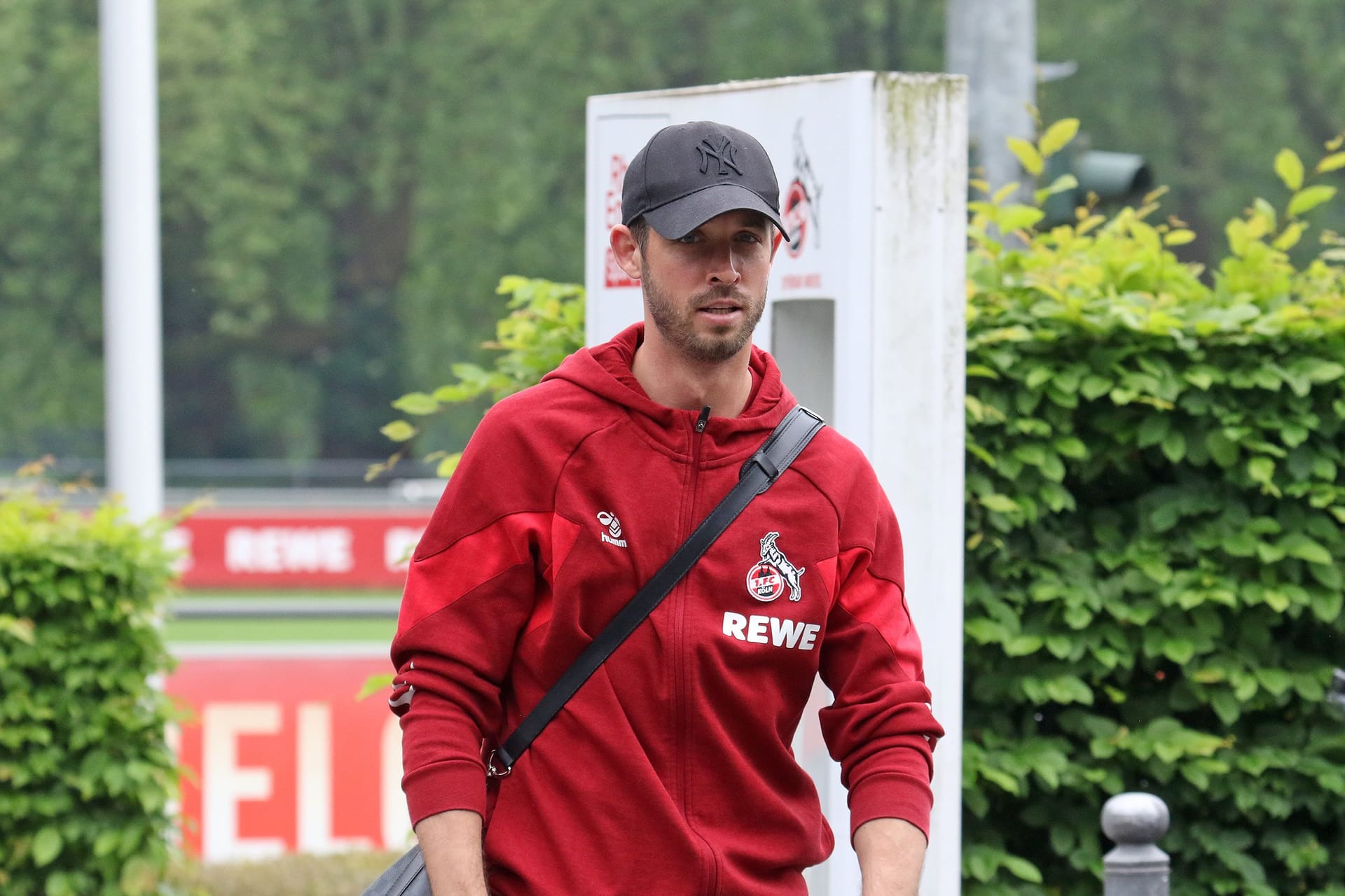 Mark Uth am Freitag vor der Abreise nach Heidenheim.