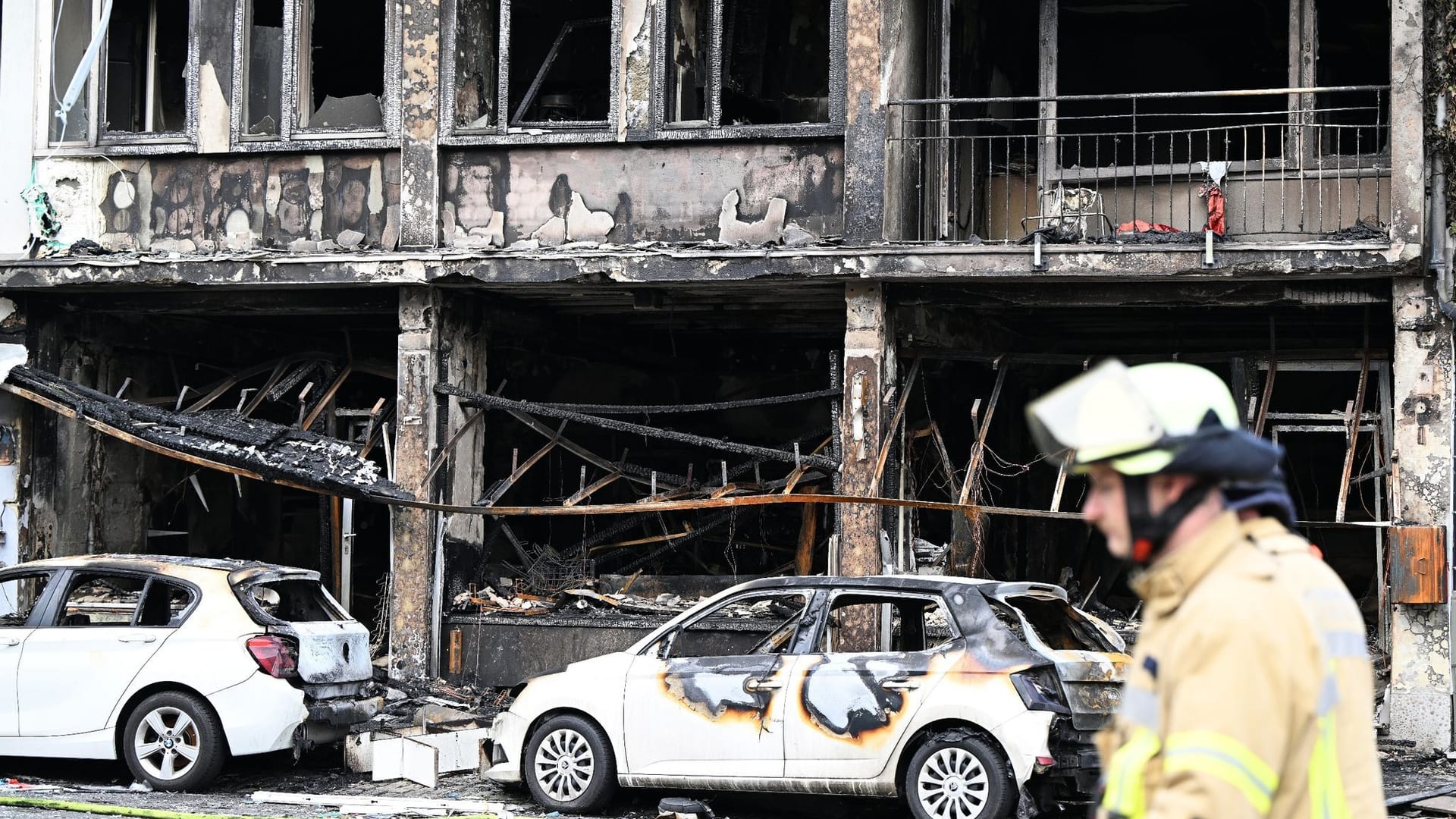 Brand in Düsseldorf