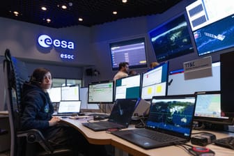 Satelliten-Kontrollzentrum der ESA