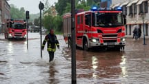 Überschwemmungen im Saarlaand